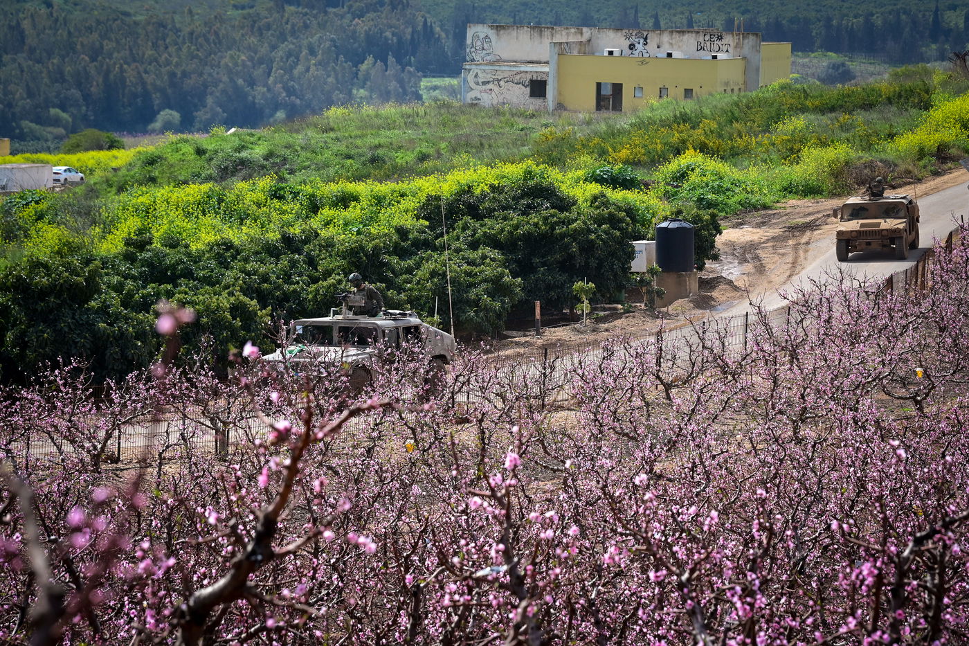 גבול הצפון, אתמול