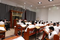 המעמד בישיבת באר התלמוד - חזון יחזקאל