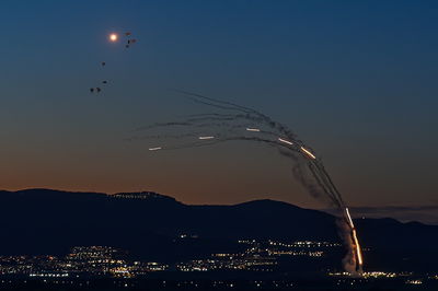 יירוט בשמי הצפון אמש
