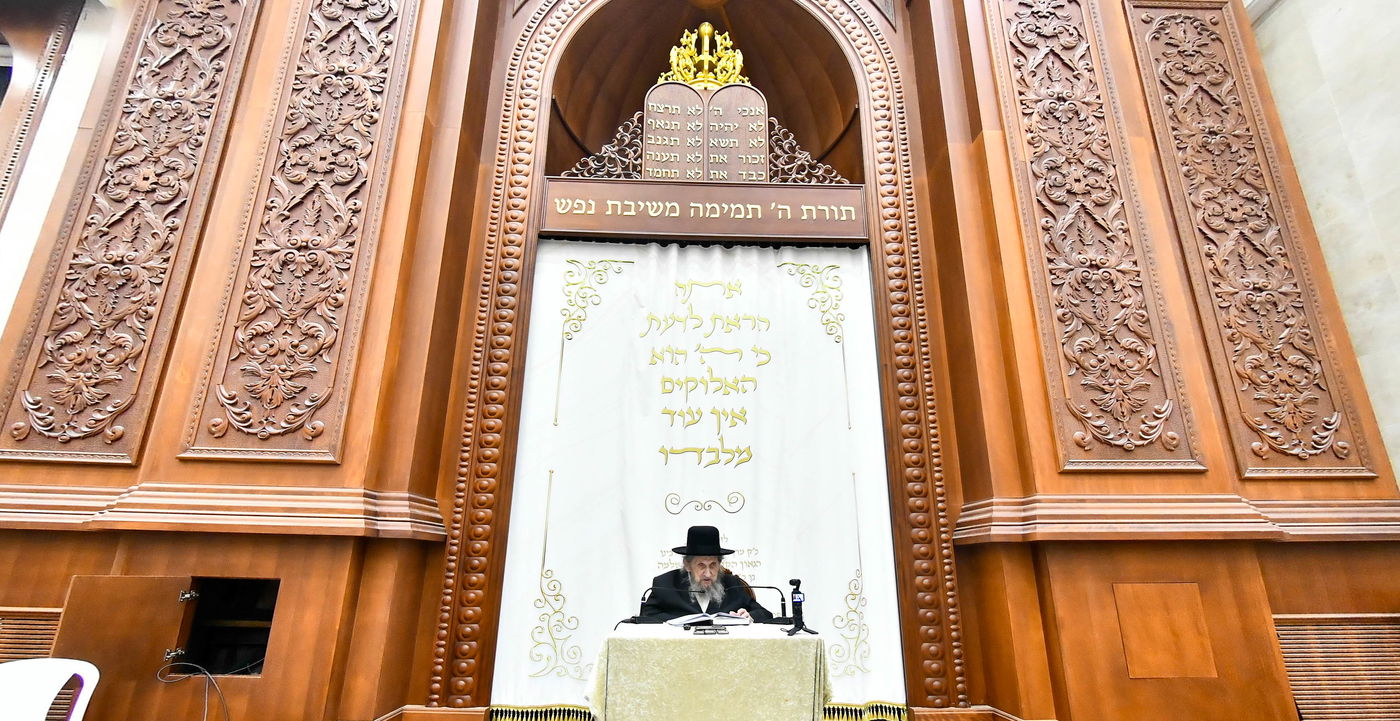 הגר"ד לנדו בשיחה בישיבת בית מדרש עליון