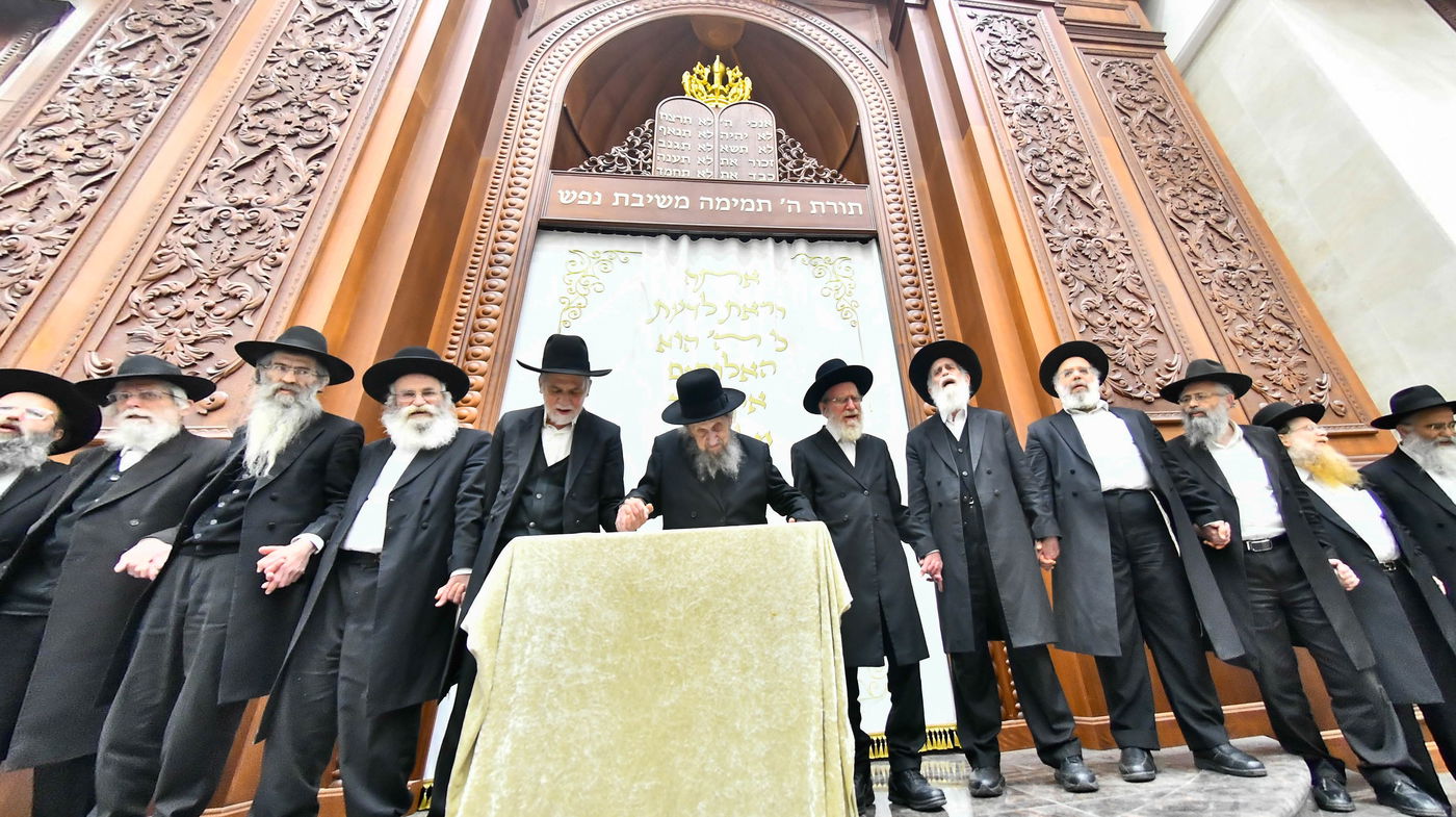 הגר"ד לנדו בשיחה בישיבת בית מדרש עליון