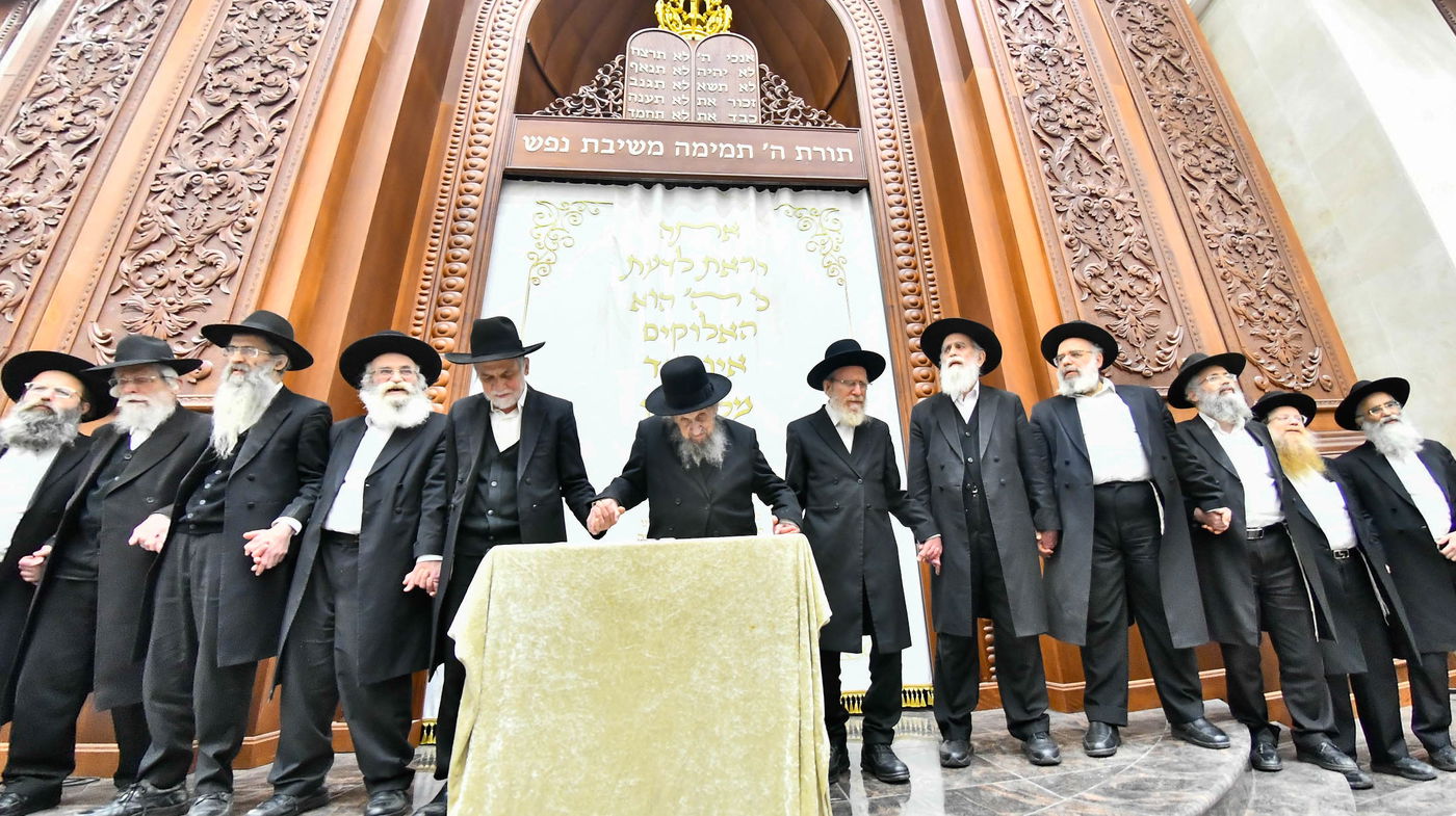 הגר"ד לנדו בשיחה בישיבת בית מדרש עליון