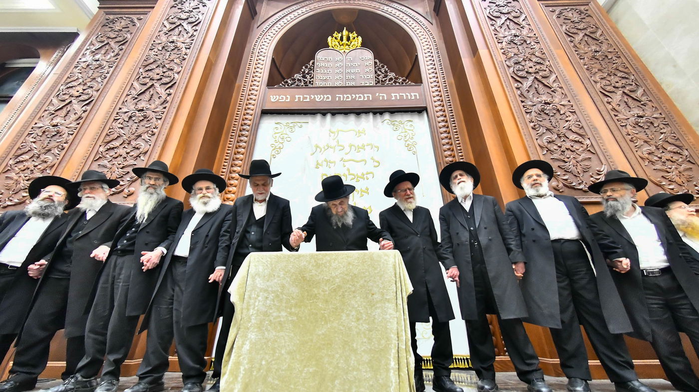 הגר"ד לנדו בשיחה בישיבת בית מדרש עליון