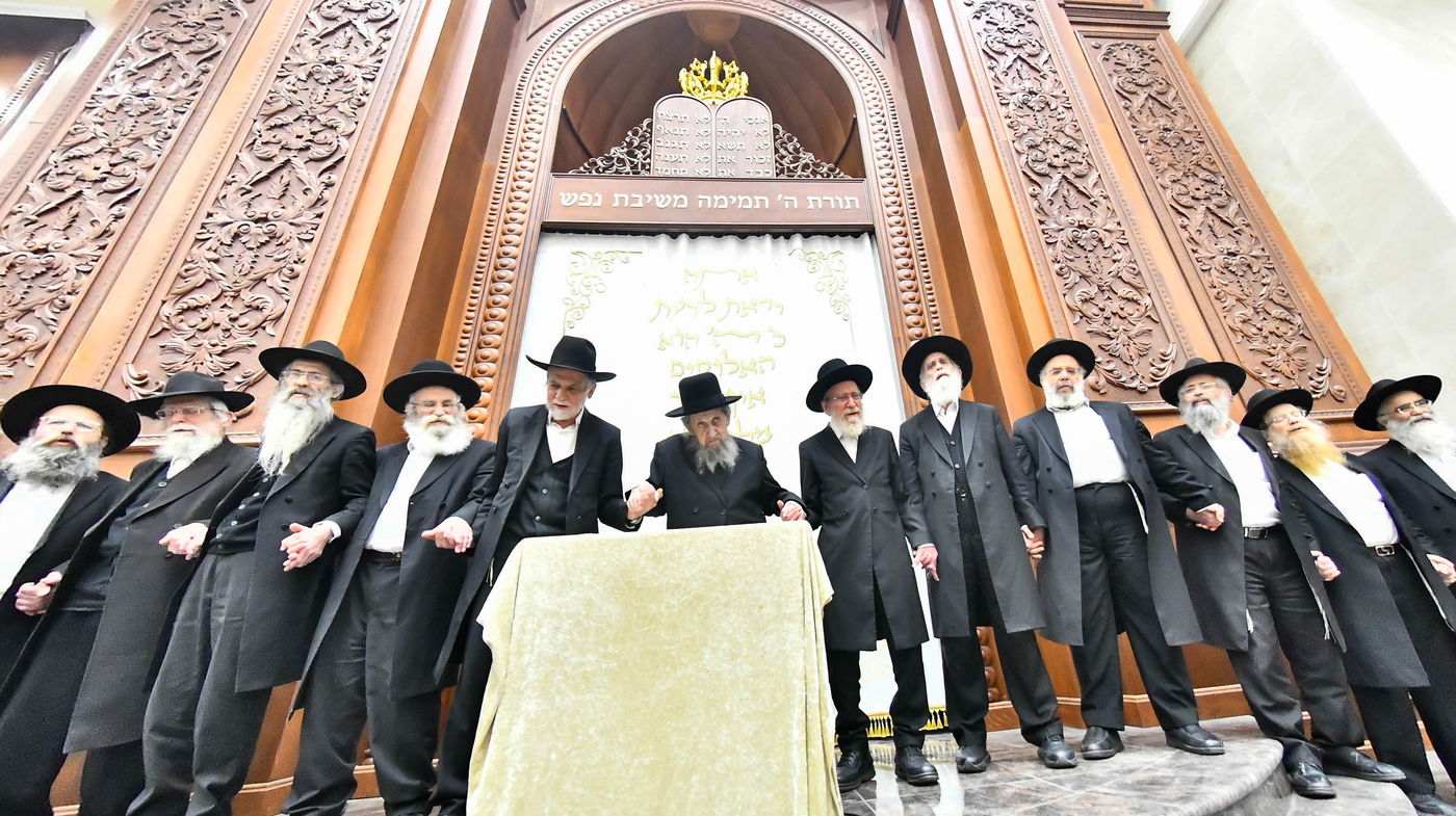 הגר"ד לנדו בשיחה בישיבת בית מדרש עליון