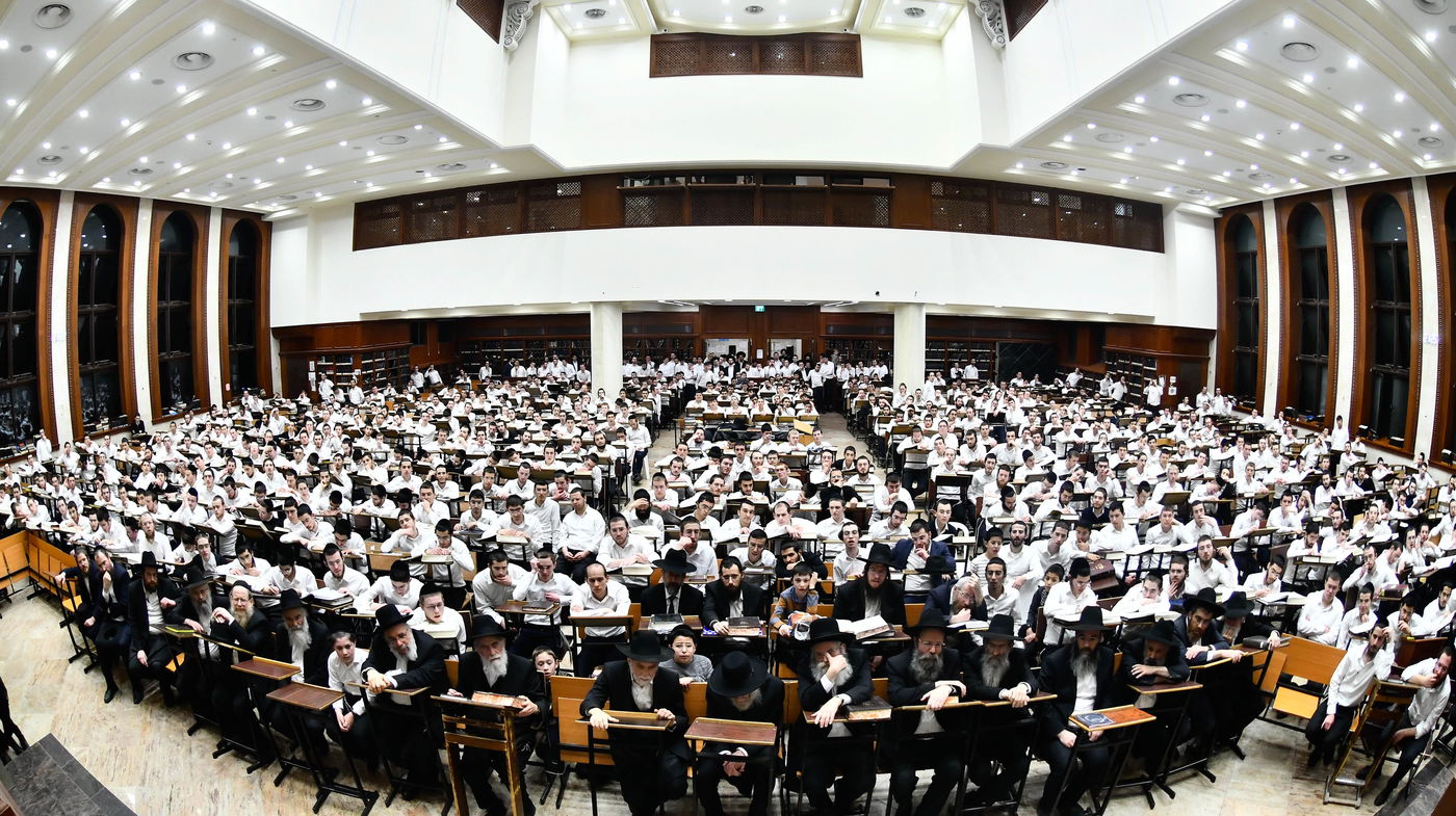 הגר"ד לנדו בשיחה בישיבת בית מדרש עליון