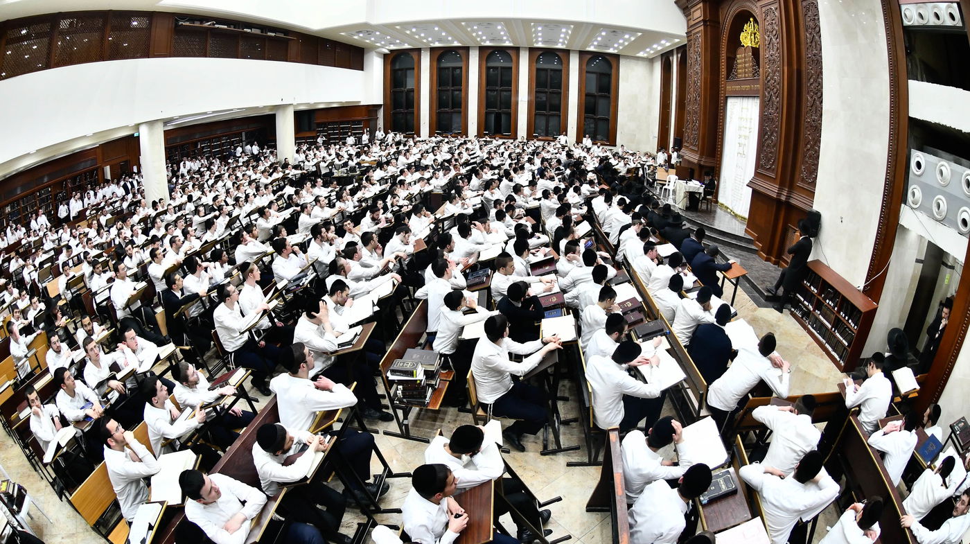 הגר"ד לנדו בשיחה בישיבת בית מדרש עליון