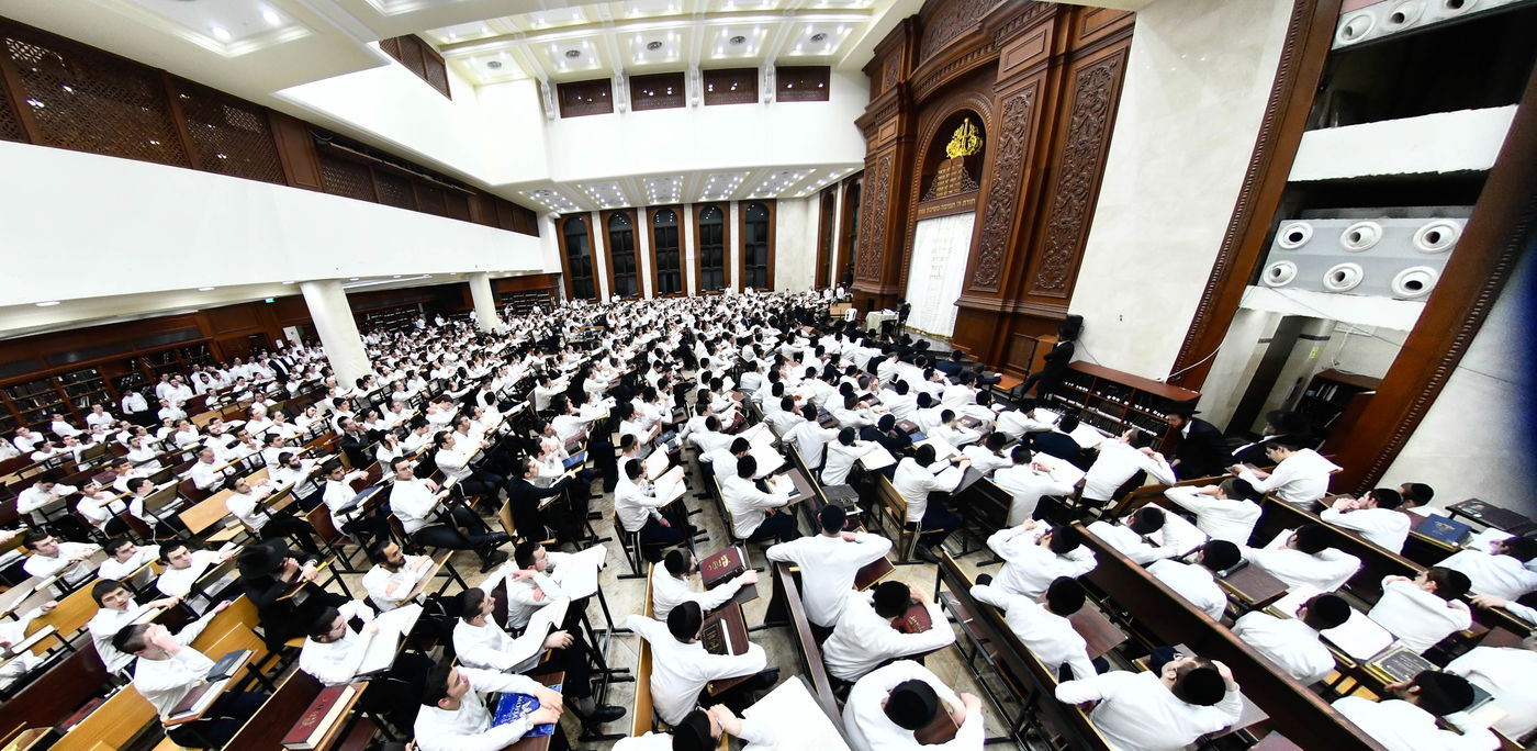הגר"ד לנדו בשיחה בישיבת בית מדרש עליון