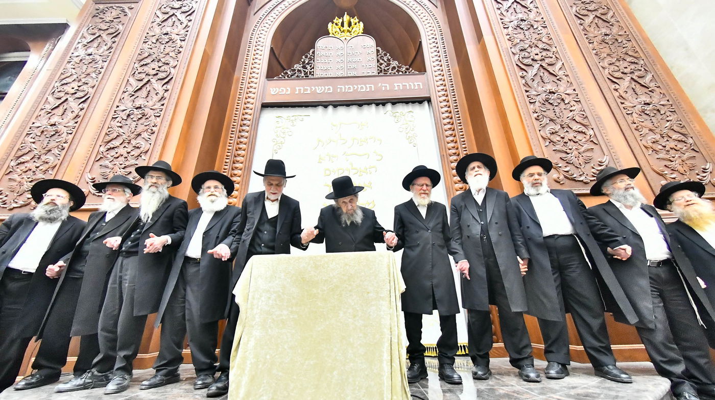 הגר"ד לנדו בשיחה בישיבת בית מדרש עליון