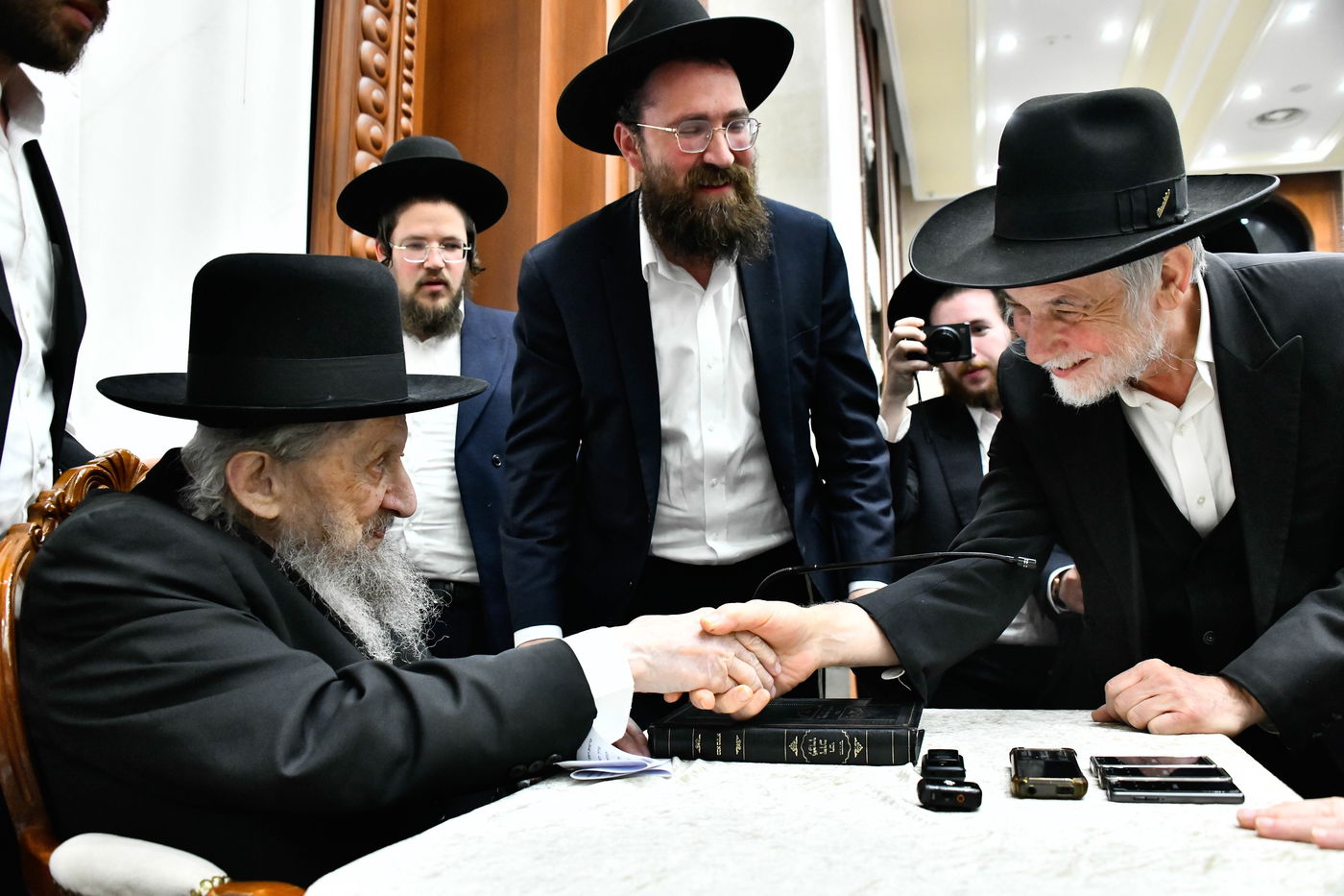 הגר"ד לנדו בשיחה בישיבת בית מדרש עליון