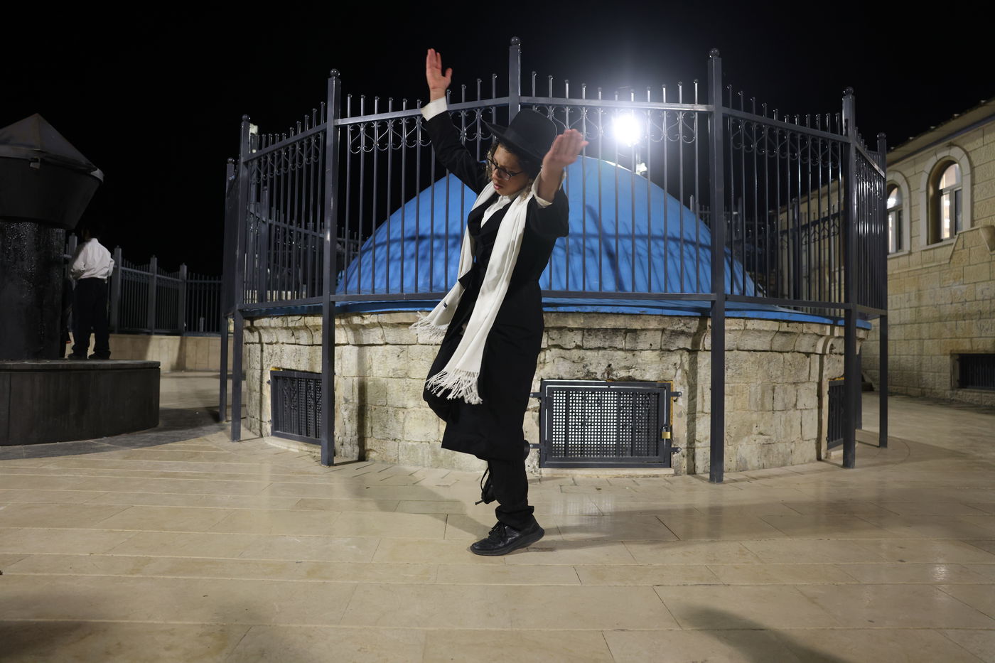 קבר הרשב"י במירון בצל המלחמה