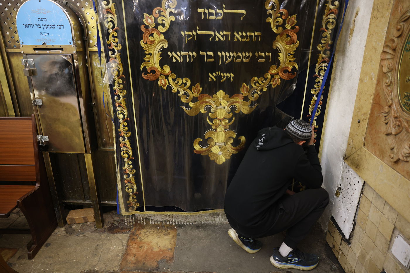 קבר הרשב"י במירון בצל המלחמה