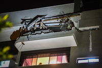 הדירה שנפגעה ברמת גן