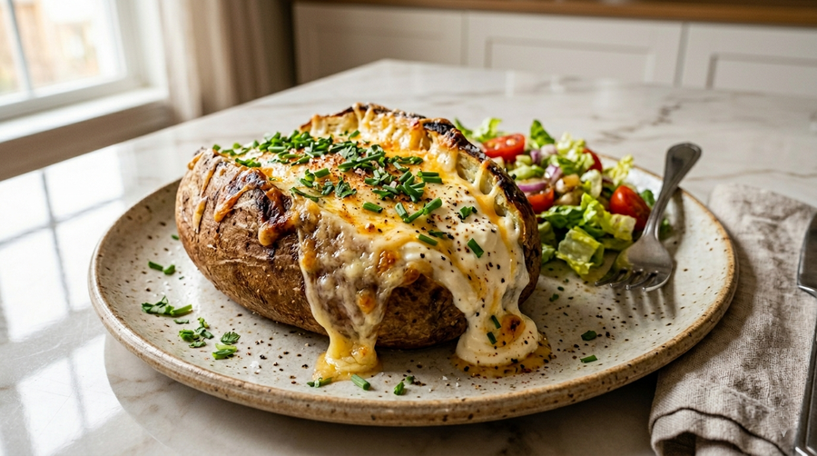 סירות תפוחי אדמה מרשימות וטעימות במינימום מאמץ