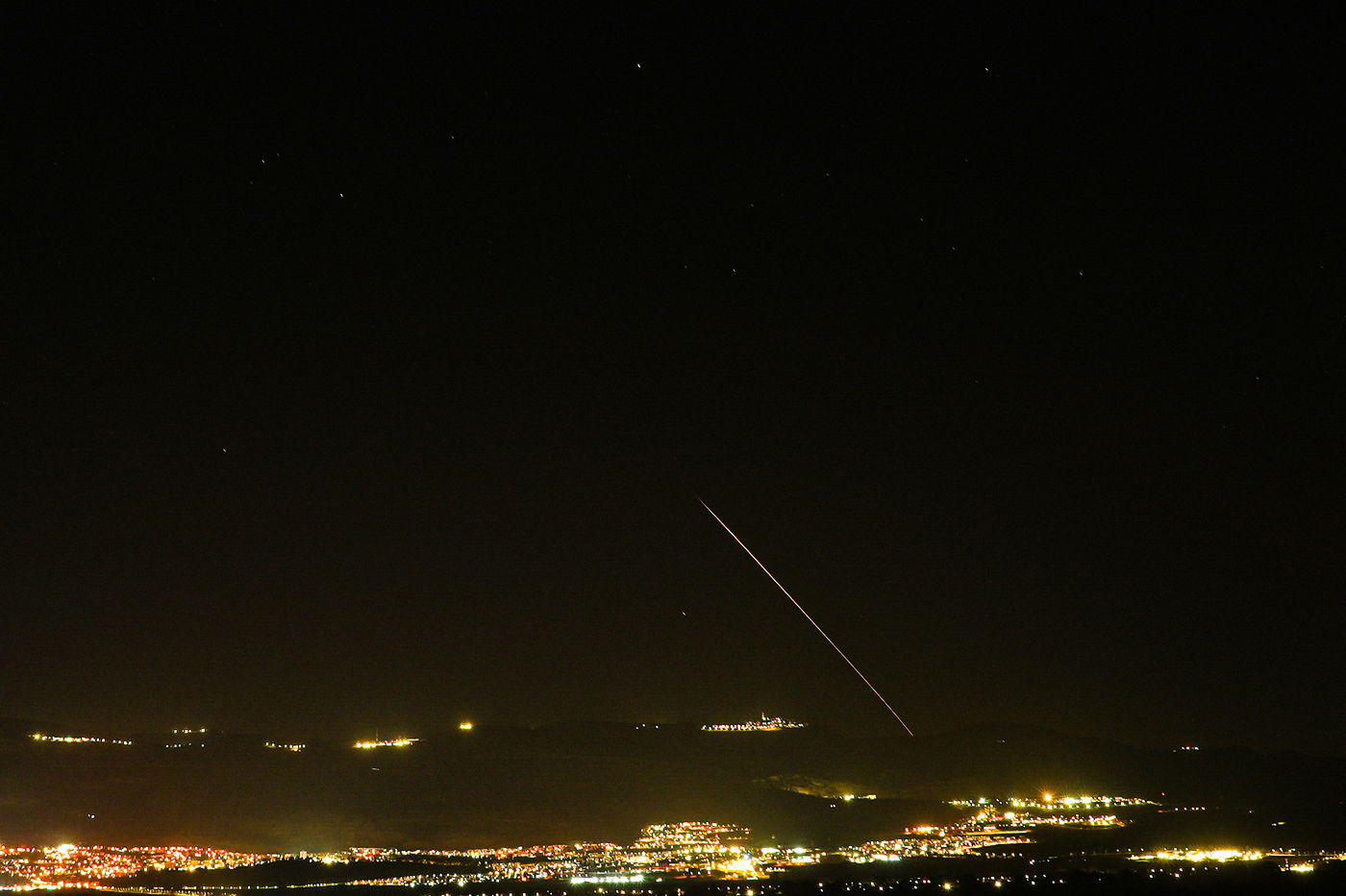 מהיירוטים בצפון אמש