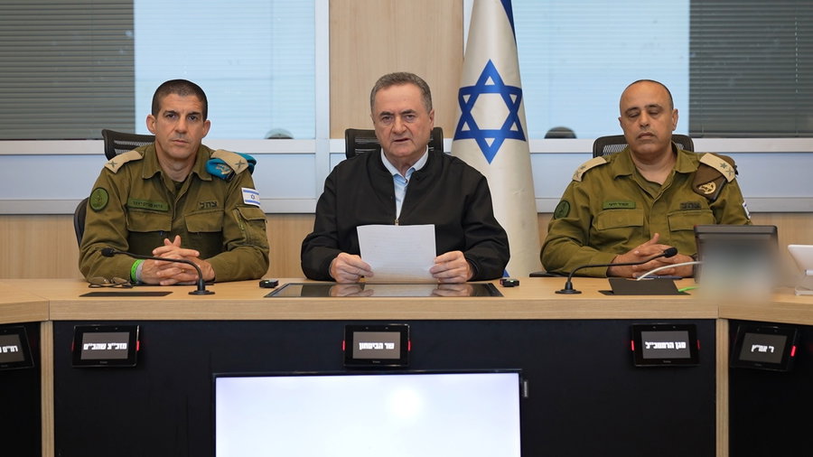 דברי שר הביטחון ישראל כ"ץ בהערכת מצב
