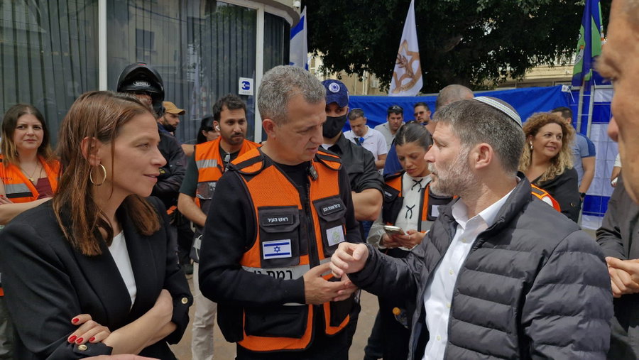 סמוטריץ' בזירה