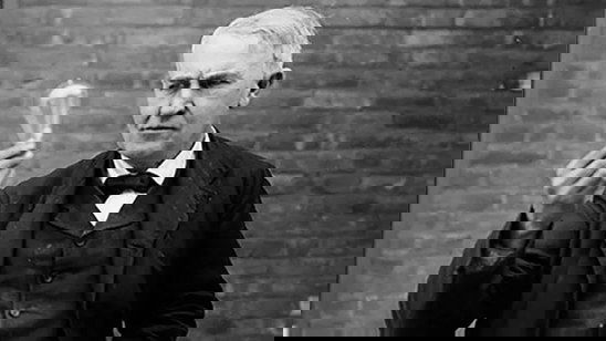 תומאס אדיסון ונורת החשמל שהמציא