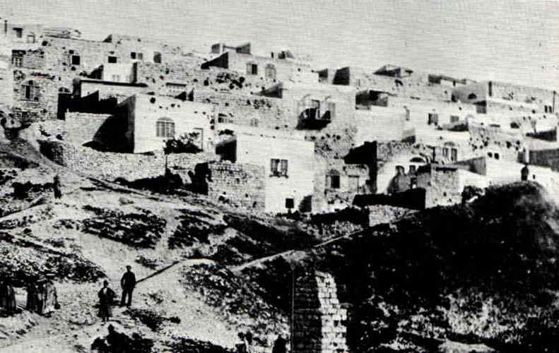 הרובע הספרדי בצפת, 1895