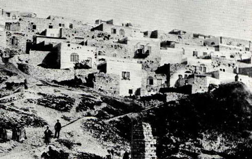 הרובע הספרדי בצפת, 1895