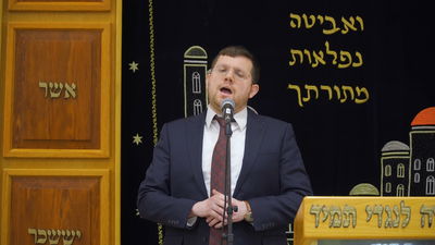 שימי ולדומירסקי מבצע את היצירה: "וכל החיים"