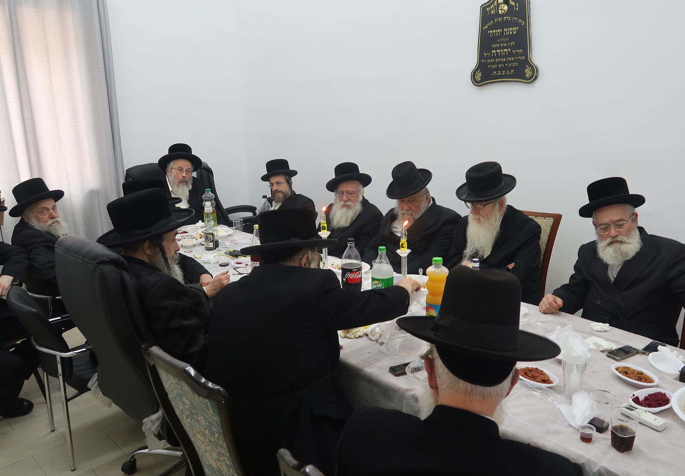 סיום תורה שבכתב ע"י הרה"ג יעקב ולצר