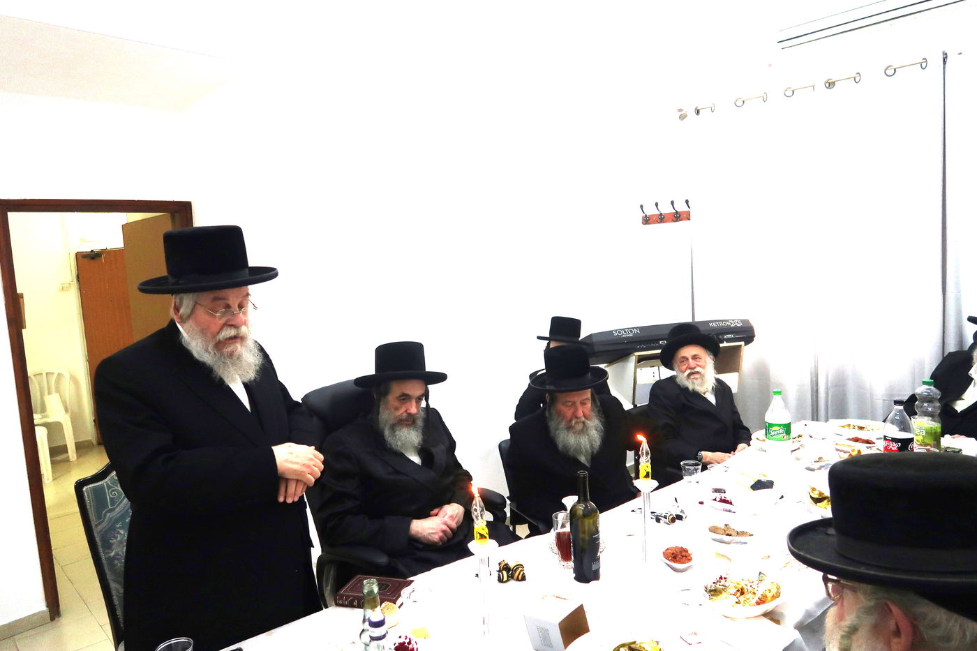 סיום תורה שבכתב ע"י הרה"ג יעקב ולצר