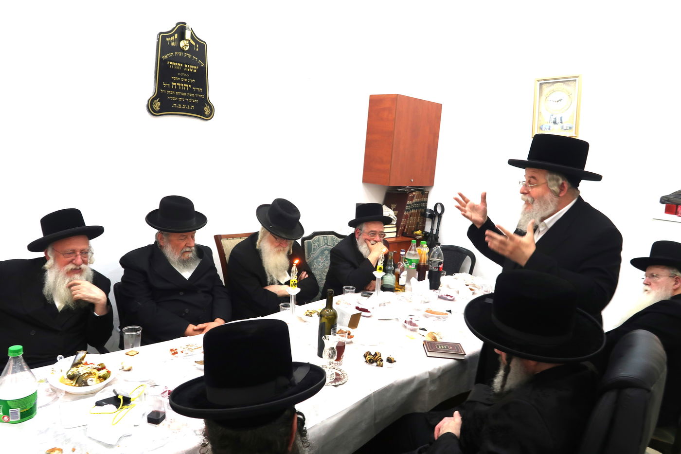 סיום תורה שבכתב ע"י הרה"ג יעקב ולצר