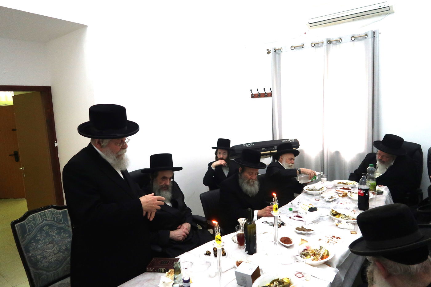 סיום תורה שבכתב ע"י הרה"ג יעקב ולצר