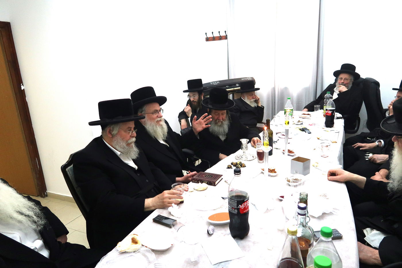 סיום תורה שבכתב ע"י הרה"ג יעקב ולצר