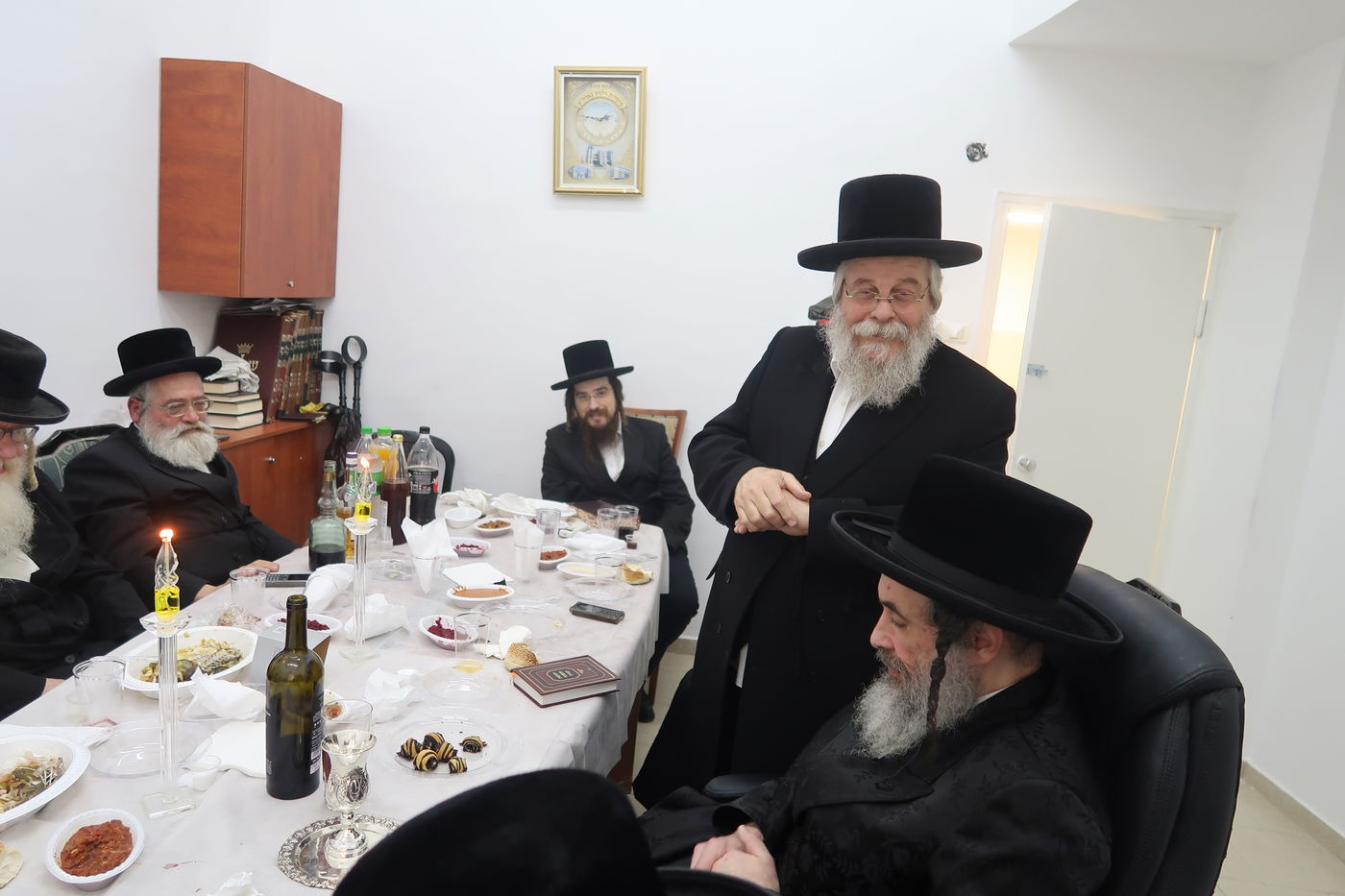 סיום תורה שבכתב ע"י הרה"ג יעקב ולצר