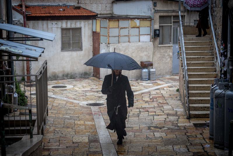 התחזית: שבוע חורפי עם גשמים, סופות רעמים וחשש לשיטפונות