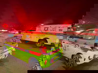 שני רוכבי אופניים חשמליים נתקעו בבטונדה - ונפצעו קשה ובינוני