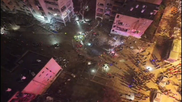 הזירה בערד בצילום רחפן