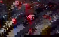 הזירה הקשה בעערד, הערב