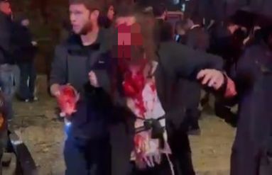 הזירה הקשה בעערד, הערב