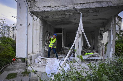 זירת נפילה ברמת גן