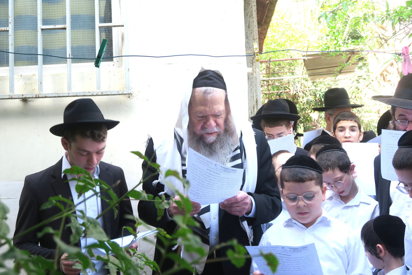 הגרמ"ש אדלשטיין בברכת האילנות 