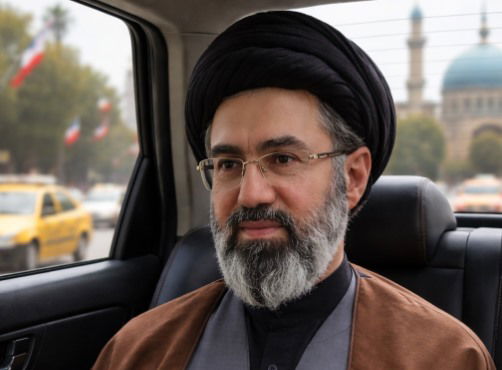 מותג'בא חמינאי הסתובב ברכב אנונימי בטהרן? הציבור נקרע מצחוק