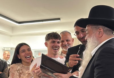 הרב יגאל כהן בפדיון הבן הערב