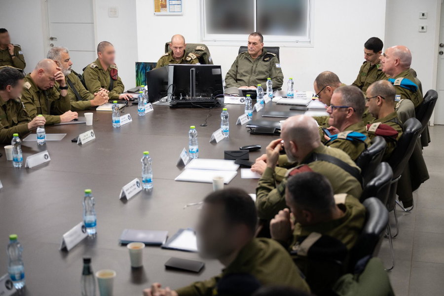 הרמטכ"ל בדיון