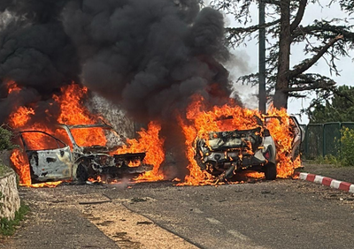 זירת הפגיעה במשגב עם, הבוקר