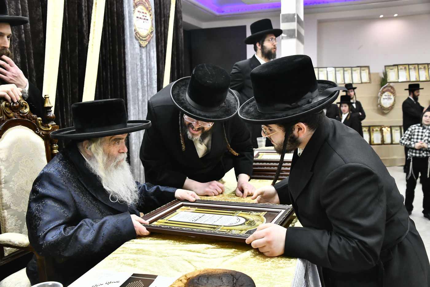 מעמד כבוד התורה בקרעטשניף י-ם