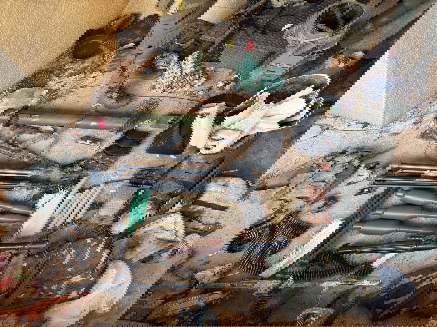 אמצעי הלחימה שאותרו 