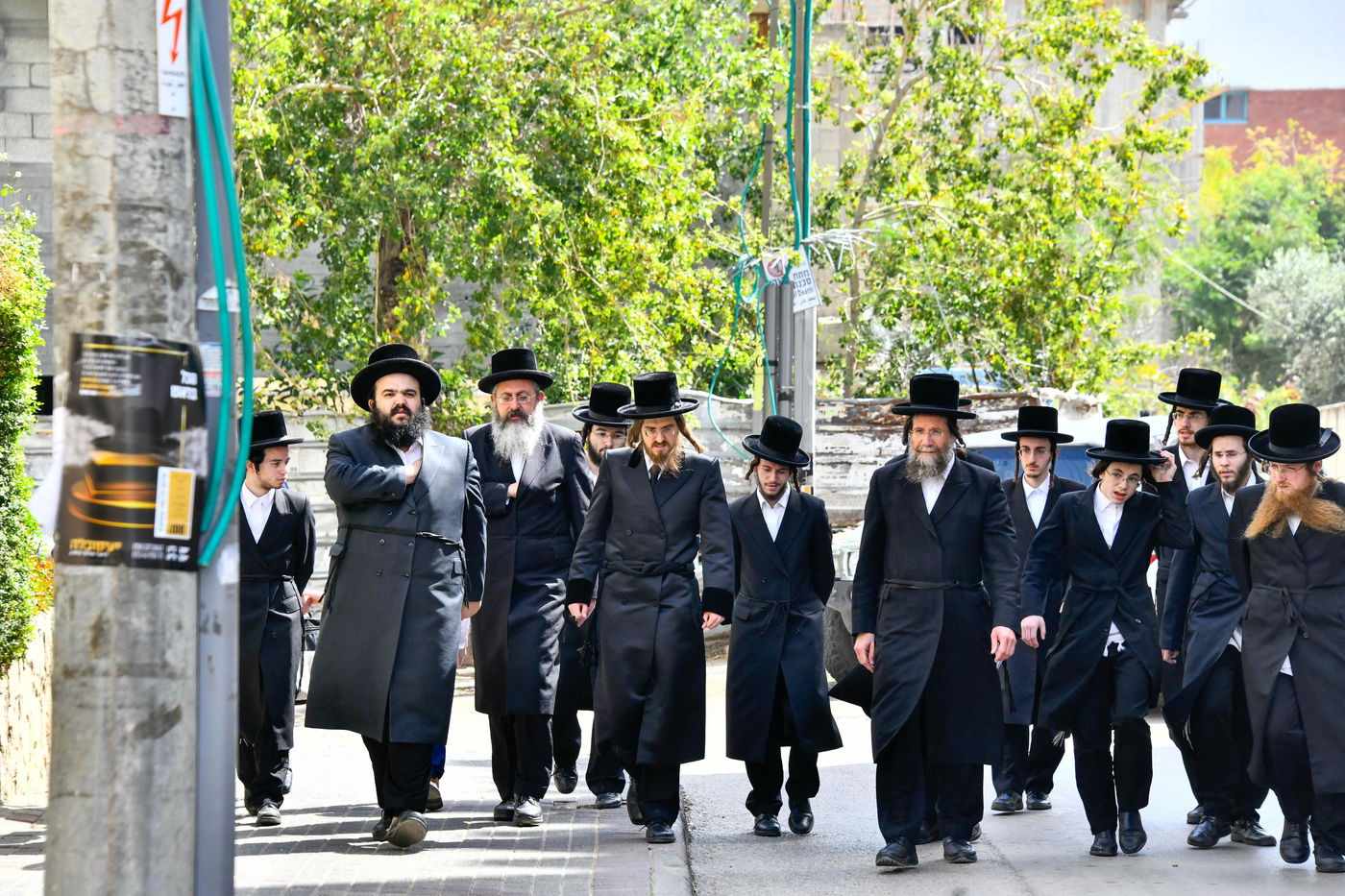 האדמו"ר מסאדיגורה בברכת האילנות 