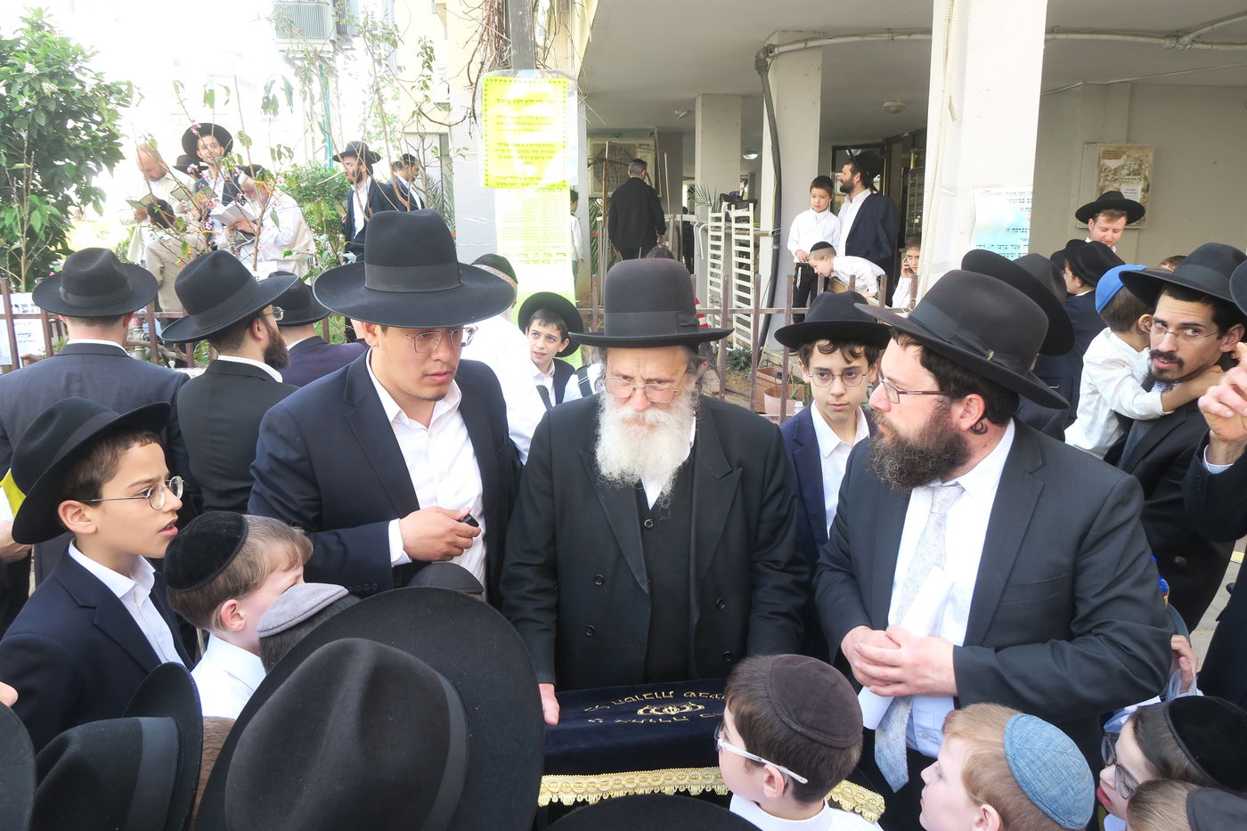 הגאון רבי שריאל רוזנברג בברכת האילנות