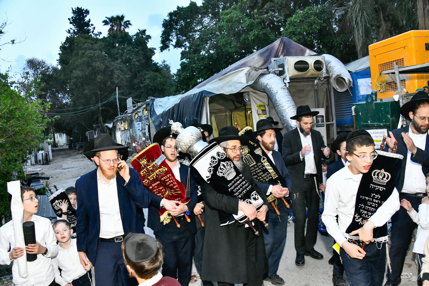  חנוכת הבית לביהמ"ד קהילת מנין אברכים בפרדס כץ