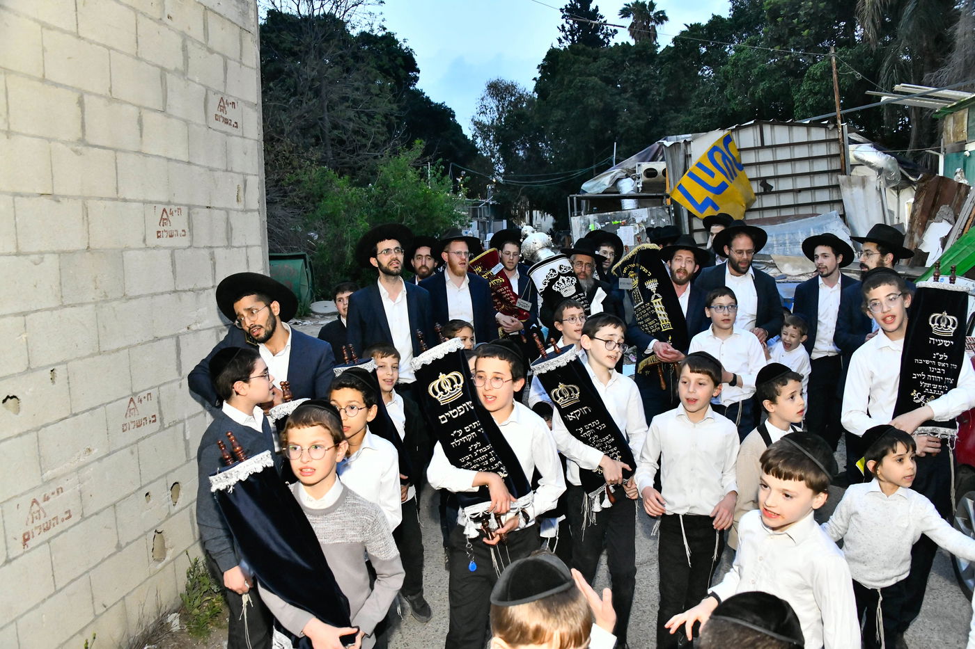  חנוכת הבית לביהמ"ד קהילת מנין אברכים בפרדס כץ