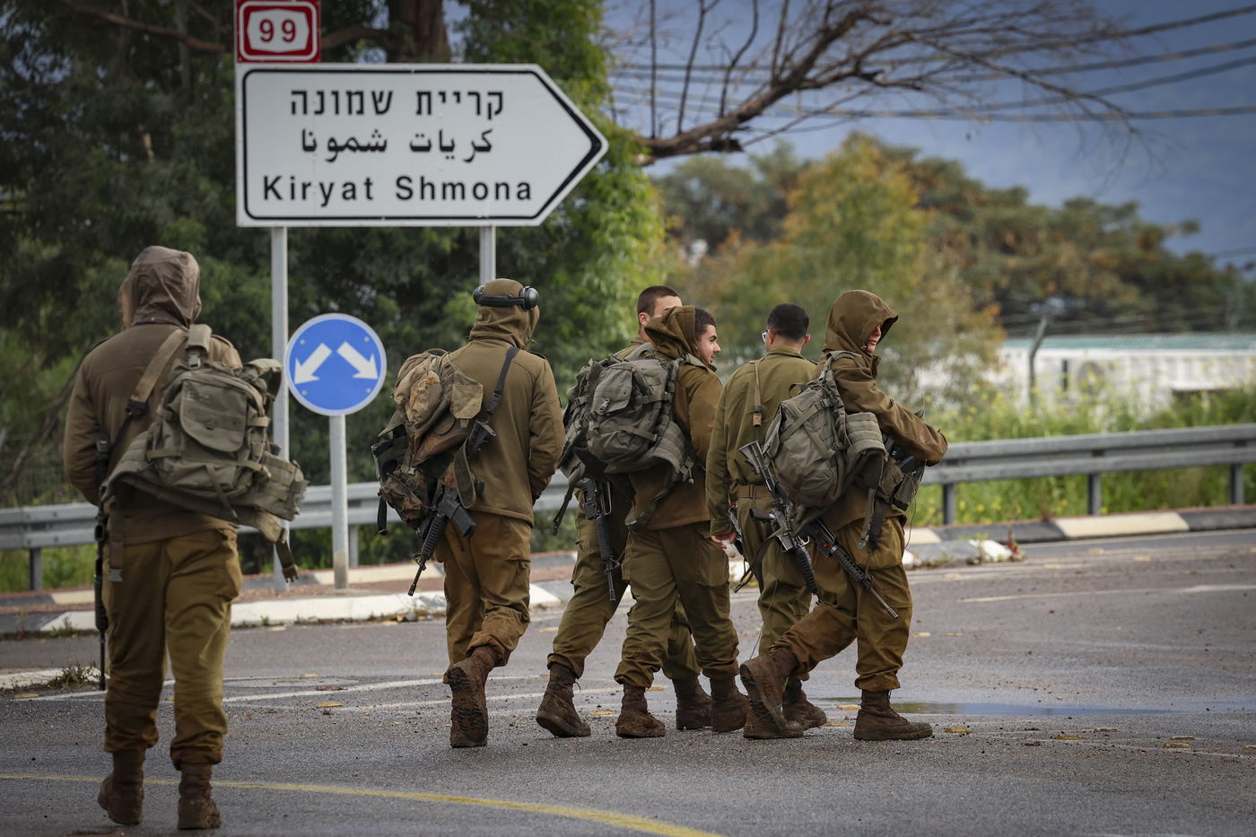 יום של מלחמה בצפון הארץ: חיילי צה"ל ליד הגבול עם לבנון