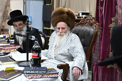 הגרי"מ מורגנשטרן בשיעור בישיבת תורת הנסתר