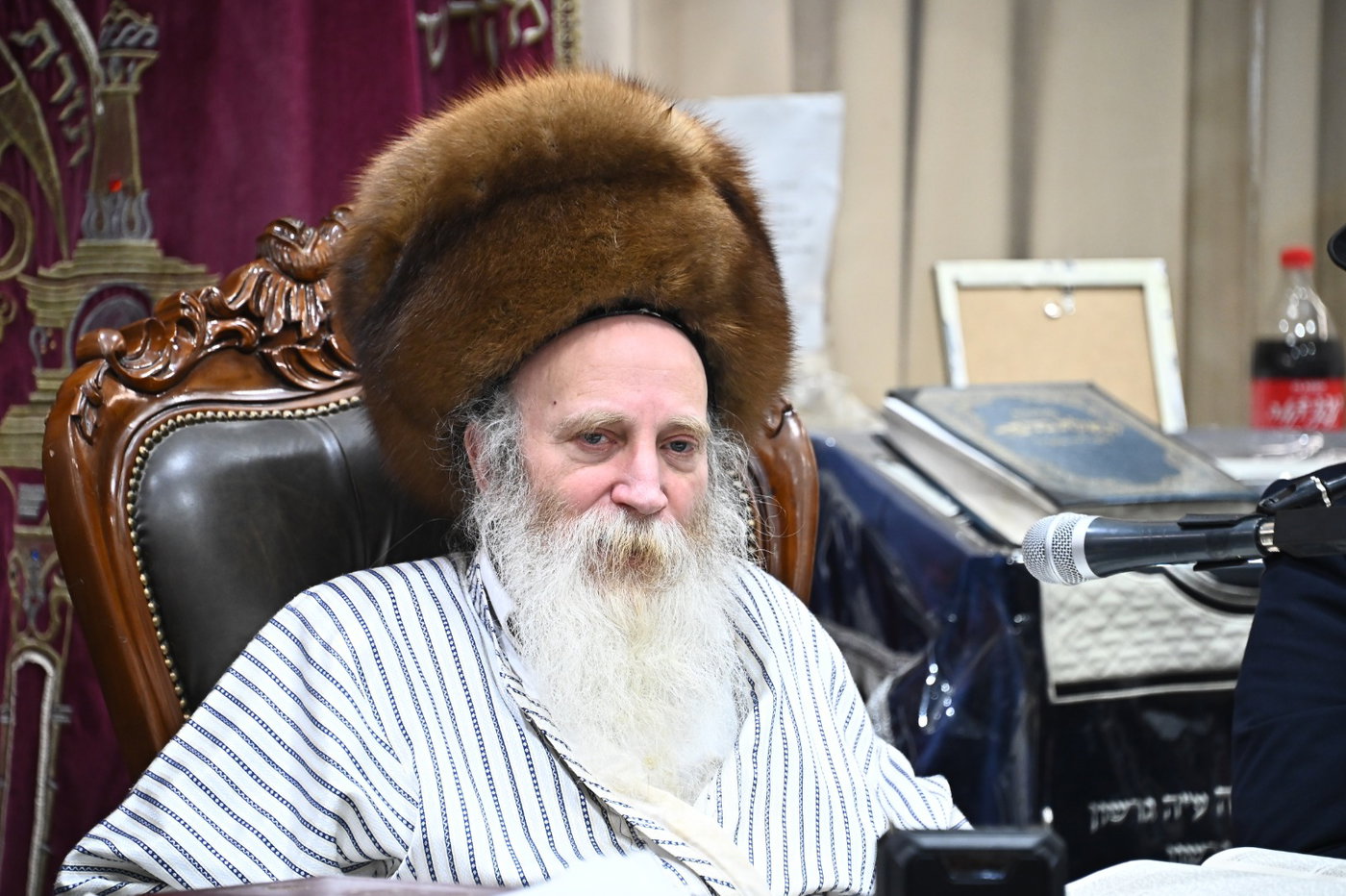 הגרי"מ מורגנשטרן בשיעור בישיבת תורת הנסתר